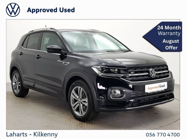 Volkswagen T-Cross SUV, Petrol, 2023, Black