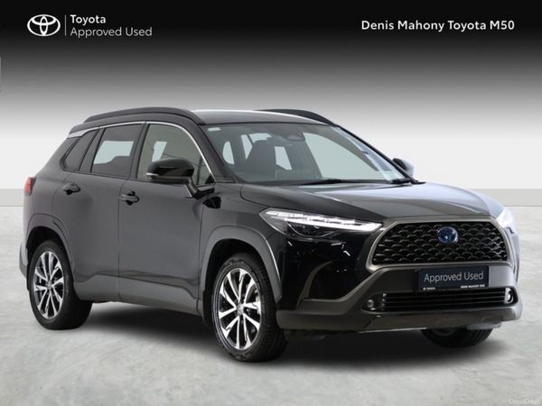 Toyota Corolla Cross SUV, Petrol Hybrid, 2023, Black
