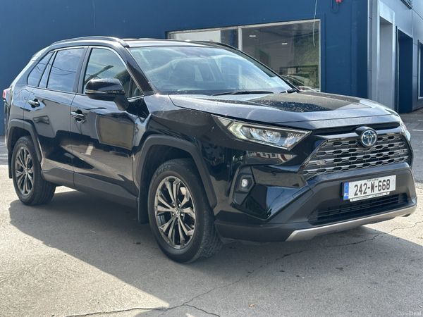 Toyota RAV4 SUV, Petrol Hybrid, 2024, Black