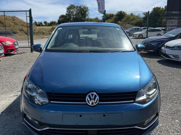 Volkswagen Polo Hatchback, Petrol, 2017, Blue