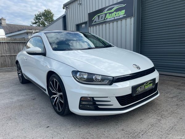 Volkswagen Scirocco Coupe, Diesel, 2015, White