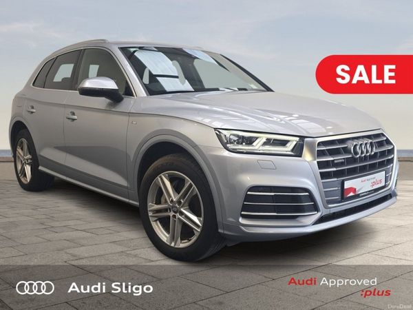 Audi Q5 SUV, Petrol Plug-in Hybrid, 2021, Silver