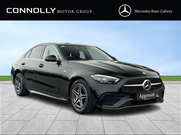 Mercedes-Benz C-Class Saloon, Petrol Plug-in Hybrid, 2025, Black