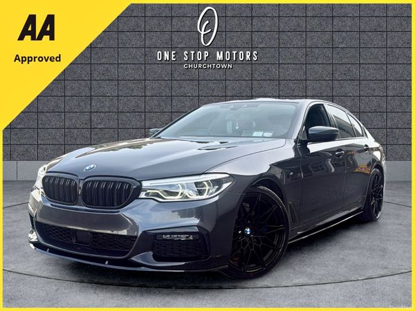 BMW 5-Series Saloon, Diesel, 2018, Grey