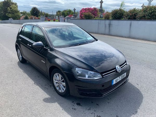 Volkswagen Golf Hatchback, Diesel, 2014, Black