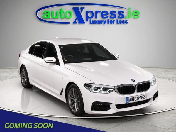 BMW 5-Series Saloon, Diesel, 2020, White