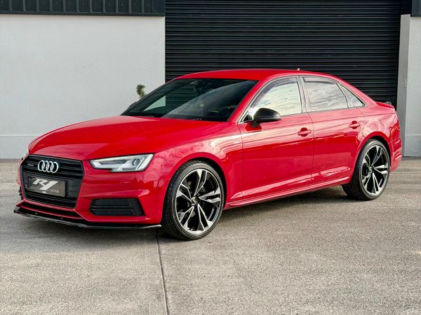 Audi A4 Saloon, Diesel, 2017, Red