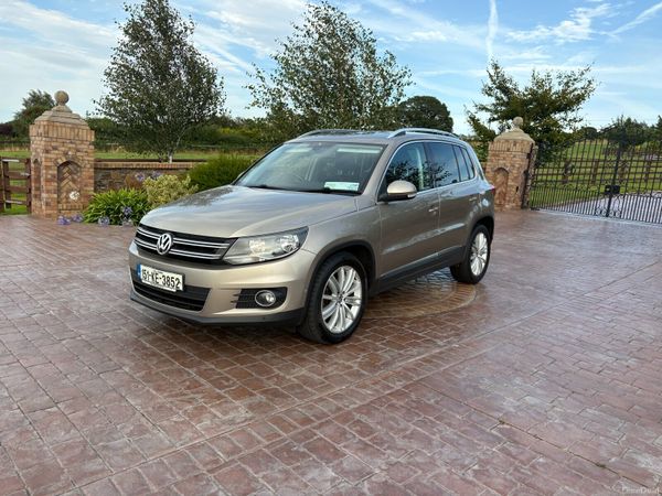 Volkswagen Tiguan SUV, Diesel, 2015, Brown