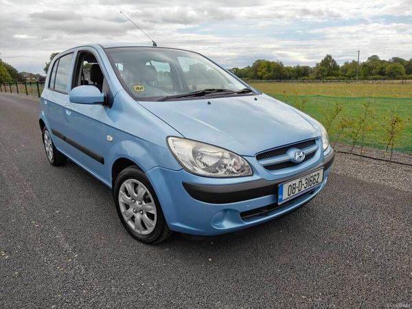 Hyundai Getz Hatchback, Petrol, 2008, Blue