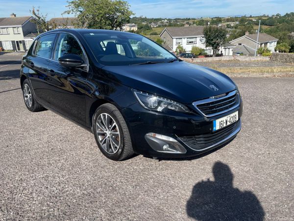 Peugeot 308 Hatchback, Diesel, 2016, Black