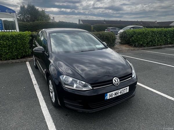 Volkswagen Golf Hatchback, Diesel, 2014, Black