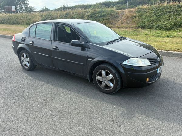 Renault Megane Saloon, Petrol, 2008, Black