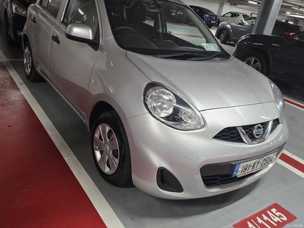 Nissan March Hatchback, Petrol, 2019, Silver