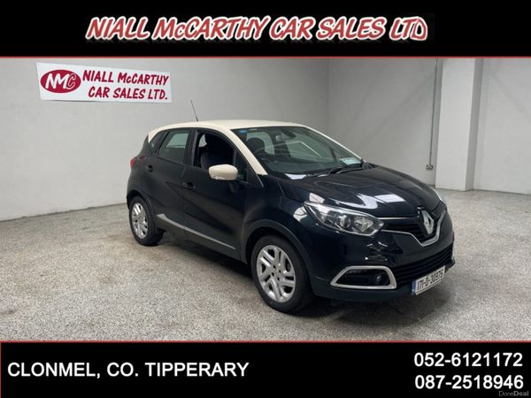 Renault Captur Hatchback, Diesel, 2017, Black