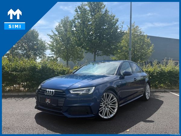 Audi A4 Saloon, Diesel, 2018, Blue