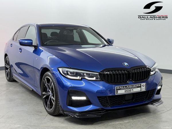 BMW 3-Series Saloon, Petrol Plug-in Hybrid, 2021, Blue