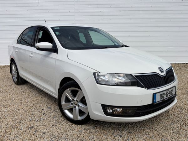 Skoda Rapid Saloon, Petrol, 2016, White