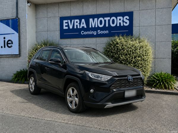 Toyota RAV4 SUV, Petrol Hybrid, 2021, Black