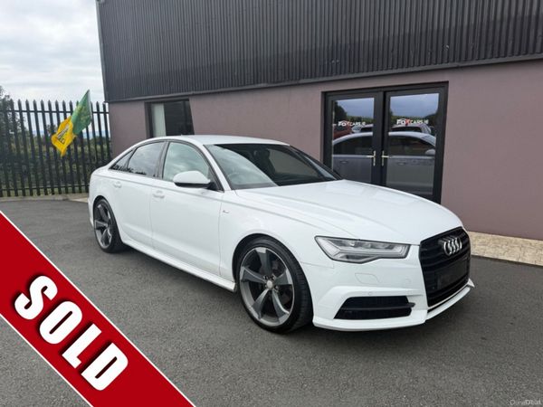Audi A6 Saloon, Diesel, 2015, White