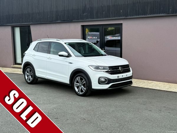 Volkswagen T-Cross SUV, Petrol, 2022, White