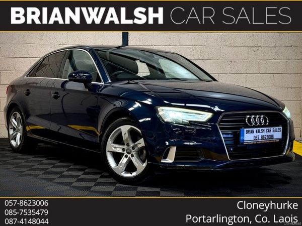 Audi A3 Saloon, Petrol, 2017, Blue