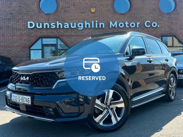 Kia Sorento MPV, Petrol Plug-in Hybrid, 2023, Blue