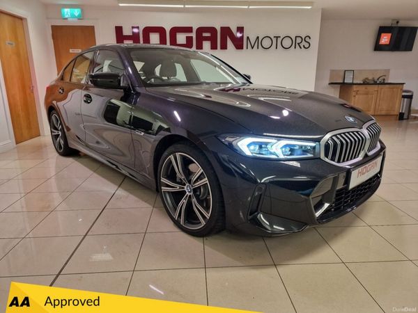 BMW 3-Series Saloon, Petrol Plug-in Hybrid, 2023, Black