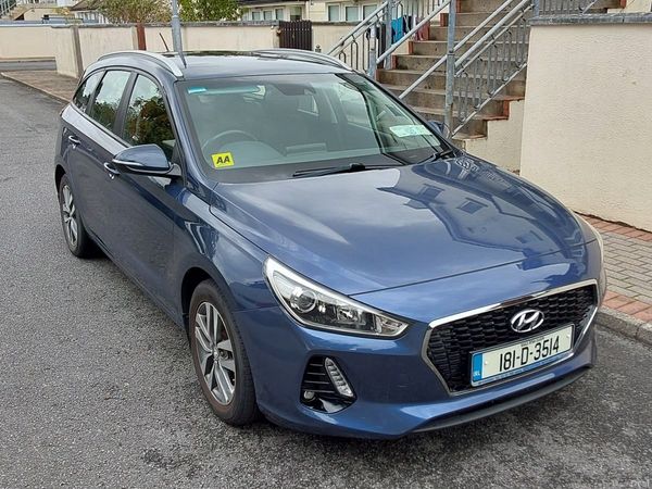 Hyundai i30 Estate, Petrol, 2018, Blue