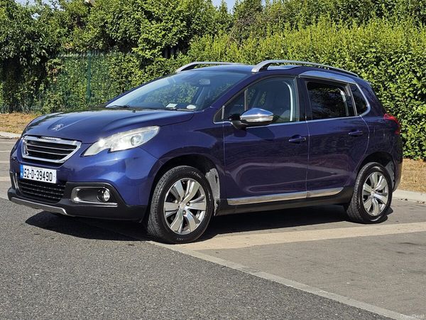 Peugeot 2008 SUV, Petrol, 2015, Blue