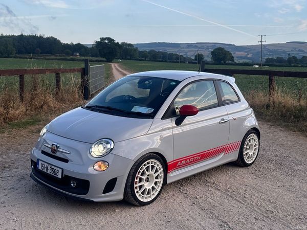 Fiat 500 Hatchback, Petrol, 2015, Grey