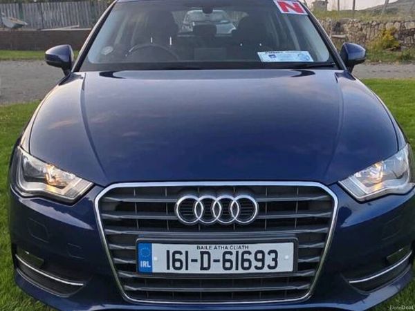 Audi A3 Hatchback, Diesel, 2016, Blue