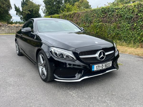 Mercedes-Benz C-Class Coupe, Diesel, 2017, Black