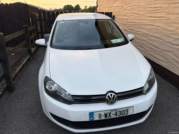 Volkswagen Golf Hatchback, Diesel, 2011, White