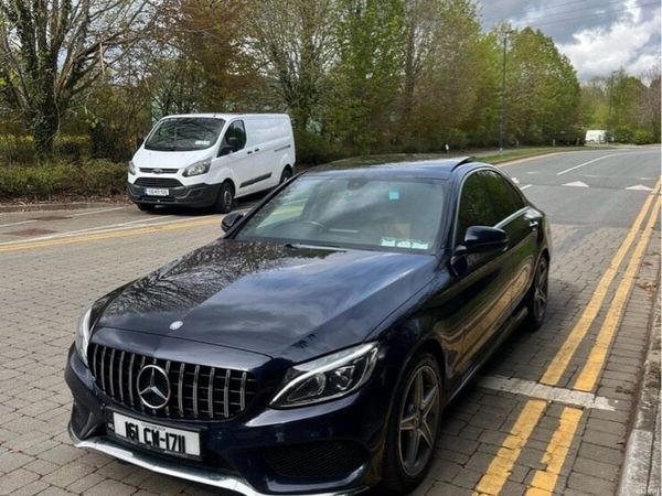 Mercedes-Benz C-Class Saloon, Diesel, 2016, Blue