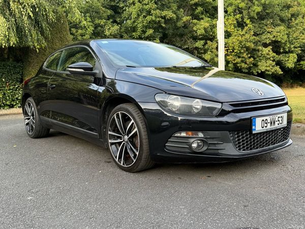 Volkswagen Scirocco Hatchback, Petrol, 2009, Black