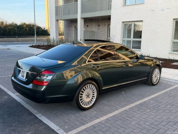 Mercedes-Benz S-Class Saloon, Petrol, 2007, Green