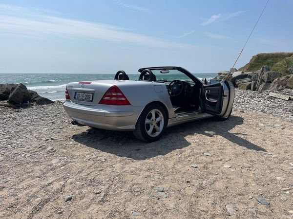 Mercedes-Benz SLK Convertible, Petrol, 2003, Silver