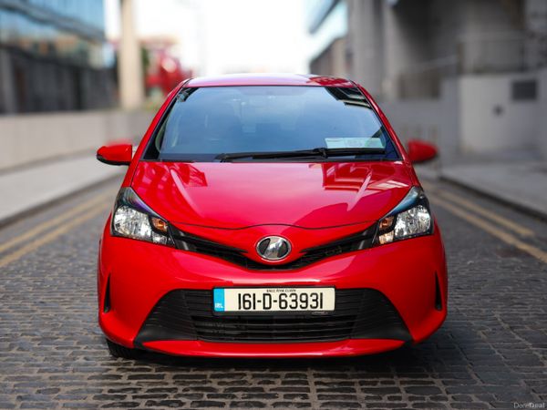 Toyota Vitz Hatchback, Petrol, 2016, Red