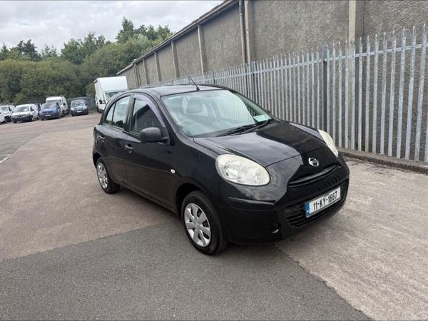 Nissan Micra Hatchback, Petrol, 2011, Black