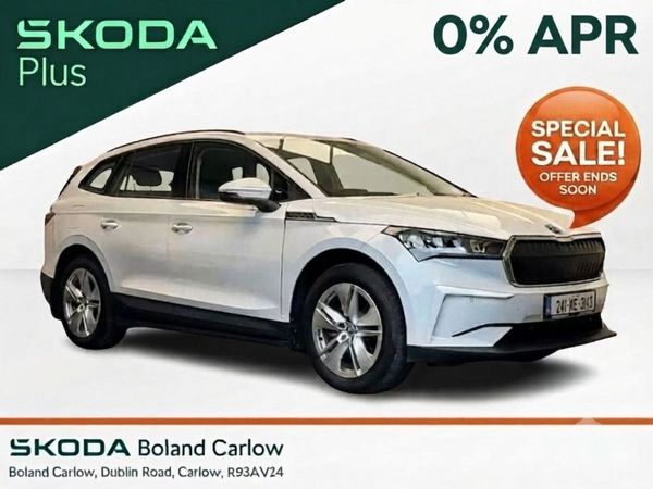 Skoda Enyaq Estate, Electric, 2024, White