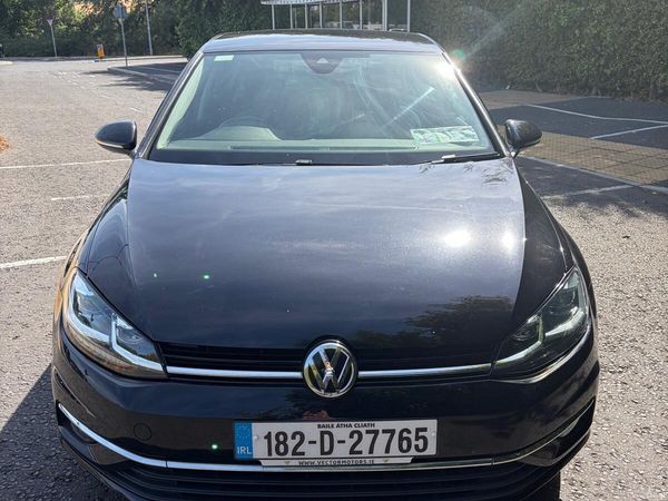 Volkswagen Golf Hatchback, Petrol, 2018, Black