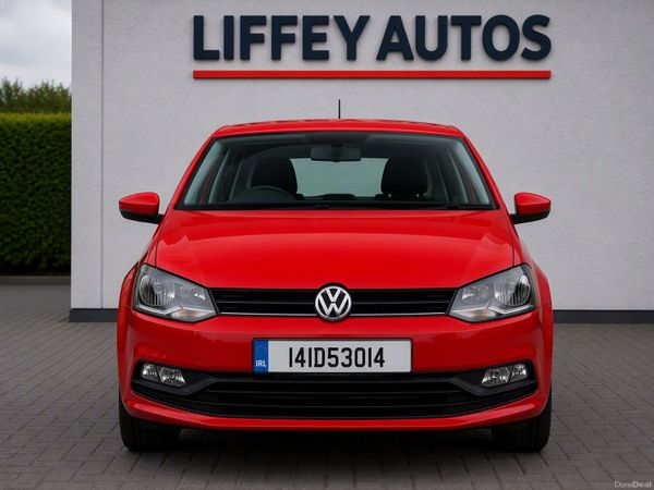Volkswagen Polo Hatchback, Petrol, 2014, Red