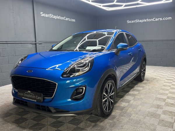 Ford Puma MPV, Petrol Hybrid, 2024, Blue