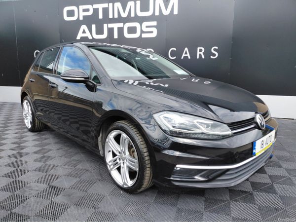 Volkswagen Golf Hatchback, Petrol, 2018, Black