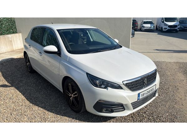 Peugeot 308 Hatchback, Diesel, 2018, White