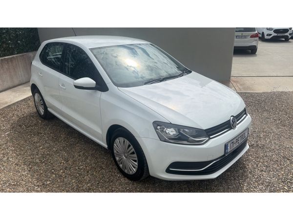 Volkswagen Polo Hatchback, Petrol, 2017, White