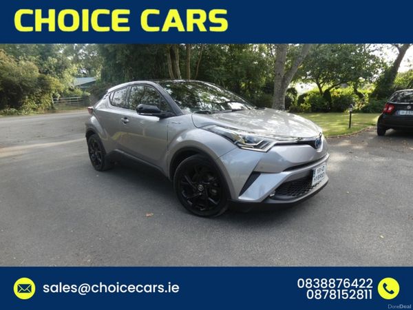 Toyota C-HR Hatchback, Petrol Hybrid, 2019, Silver