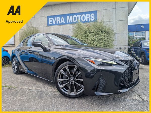 Lexus IS Saloon, Petrol Hybrid, 2021, Black