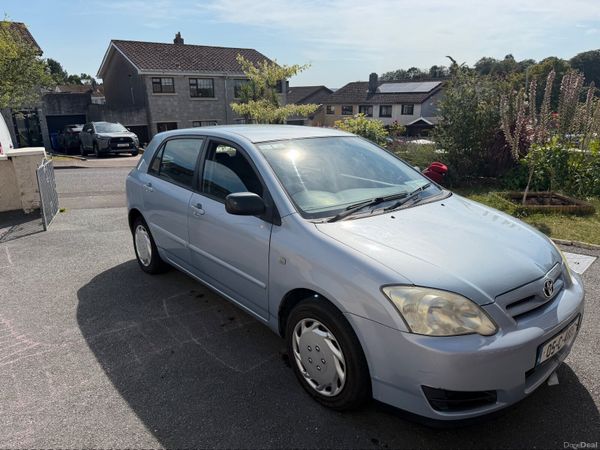 Toyota Corolla Hatchback, Diesel, 2005, Blue