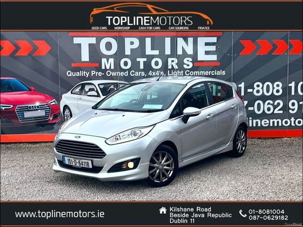 Ford Fiesta Hatchback, Petrol, 2015, Silver